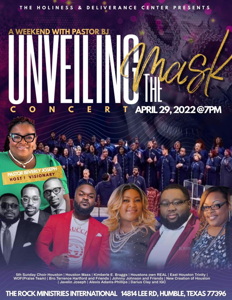 unveiling the mask concert 2022 houston