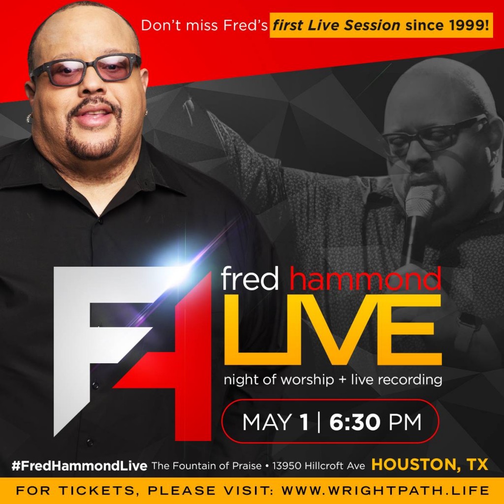 Fred Hammond Recording - Houston