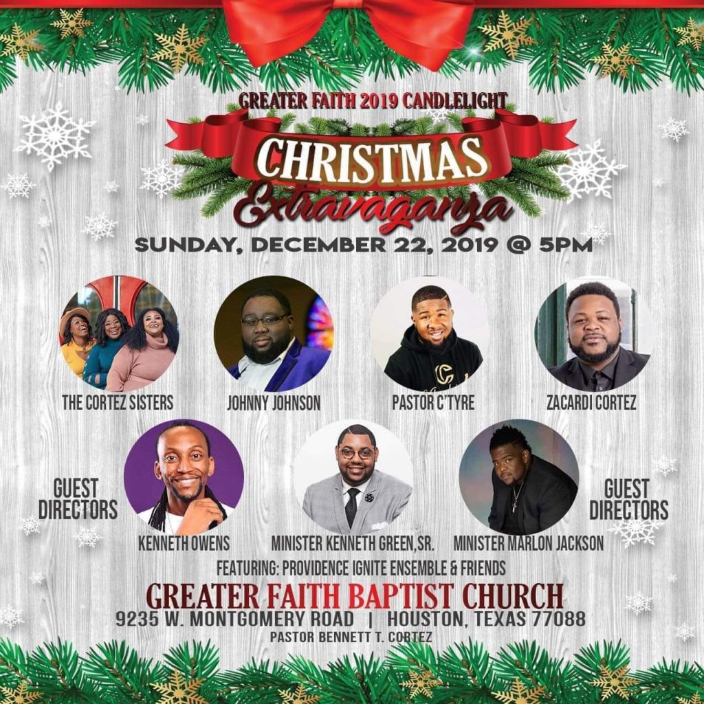 Christmas Extravaganza 2019 Greater Faith Baptist Church