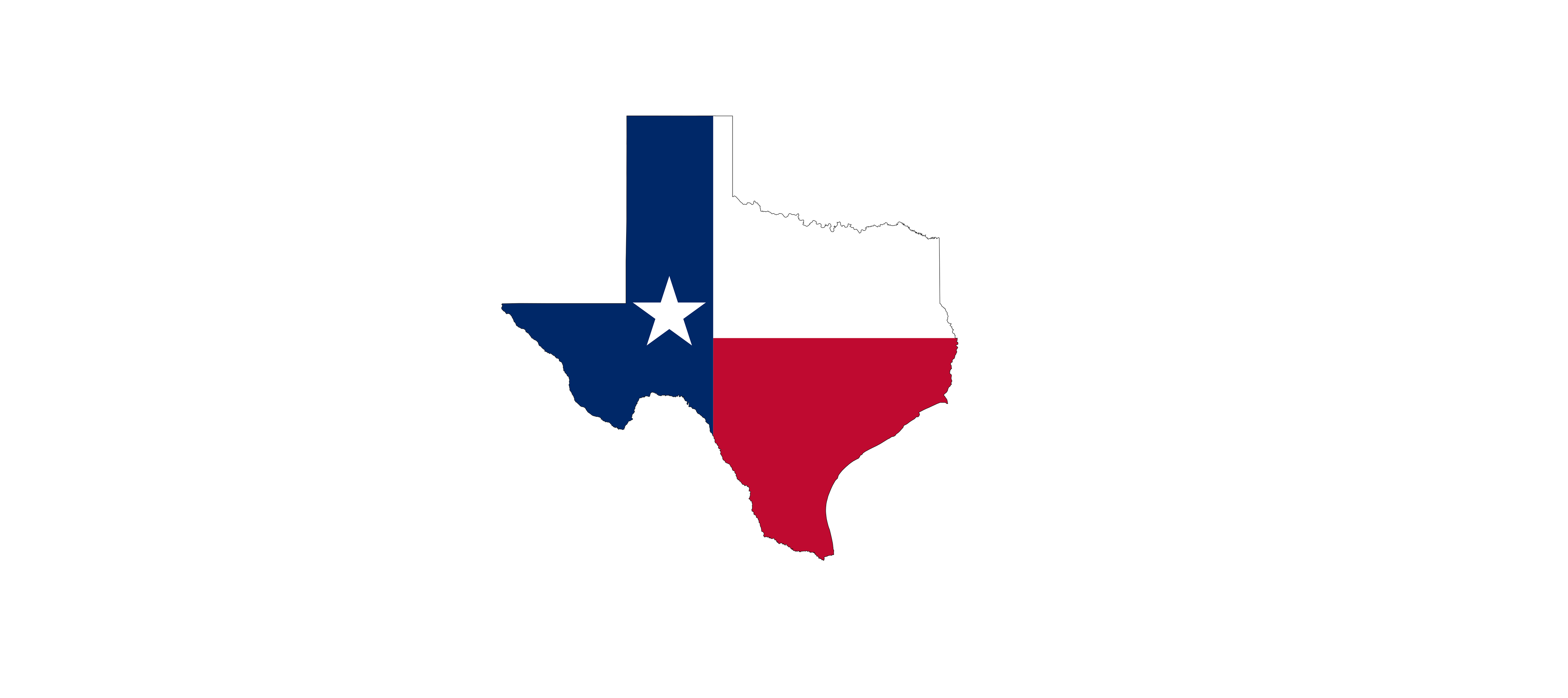 Texas State Flag banner