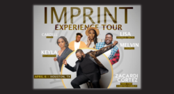 Zacardi Cortez is on the Imprint Experience Tour and stopping by his home base with Melvin Crispell III, Keyla Richardson, Lisa Knowles-Smith, and Cardell Booker, April 6 7pm.