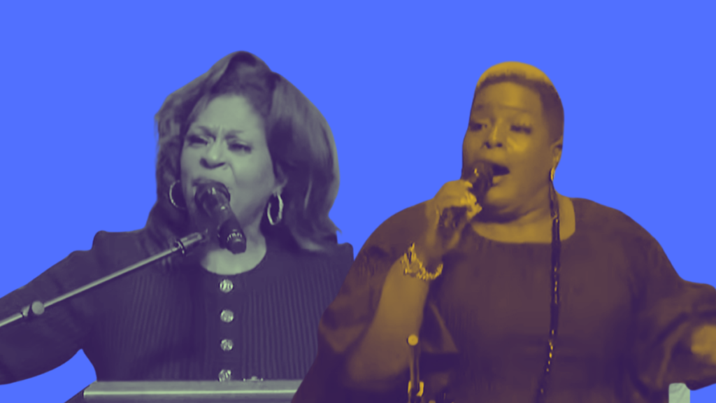 Houston Gospel Artists Kim Burrell and Kirisma Evans Minister at Funeral for Louisiana Children