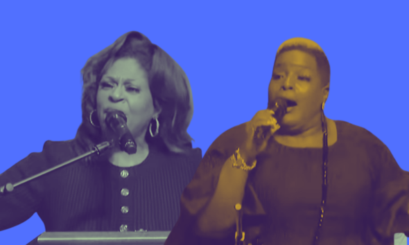 Houston Gospel Artists Kim Burrell and Kirisma Evans Minister at Funeral for Louisiana Children